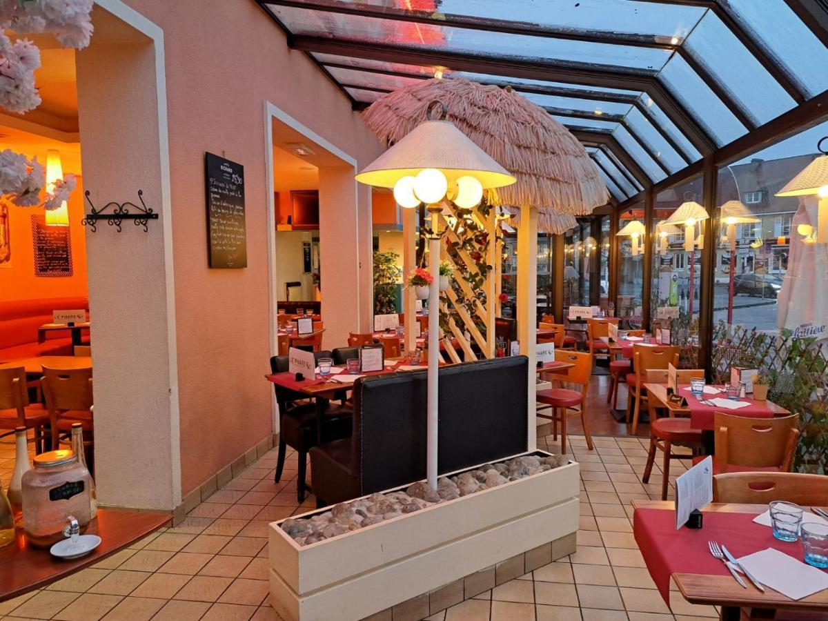 Hotel Le Phare Ouistreham Exterior foto
